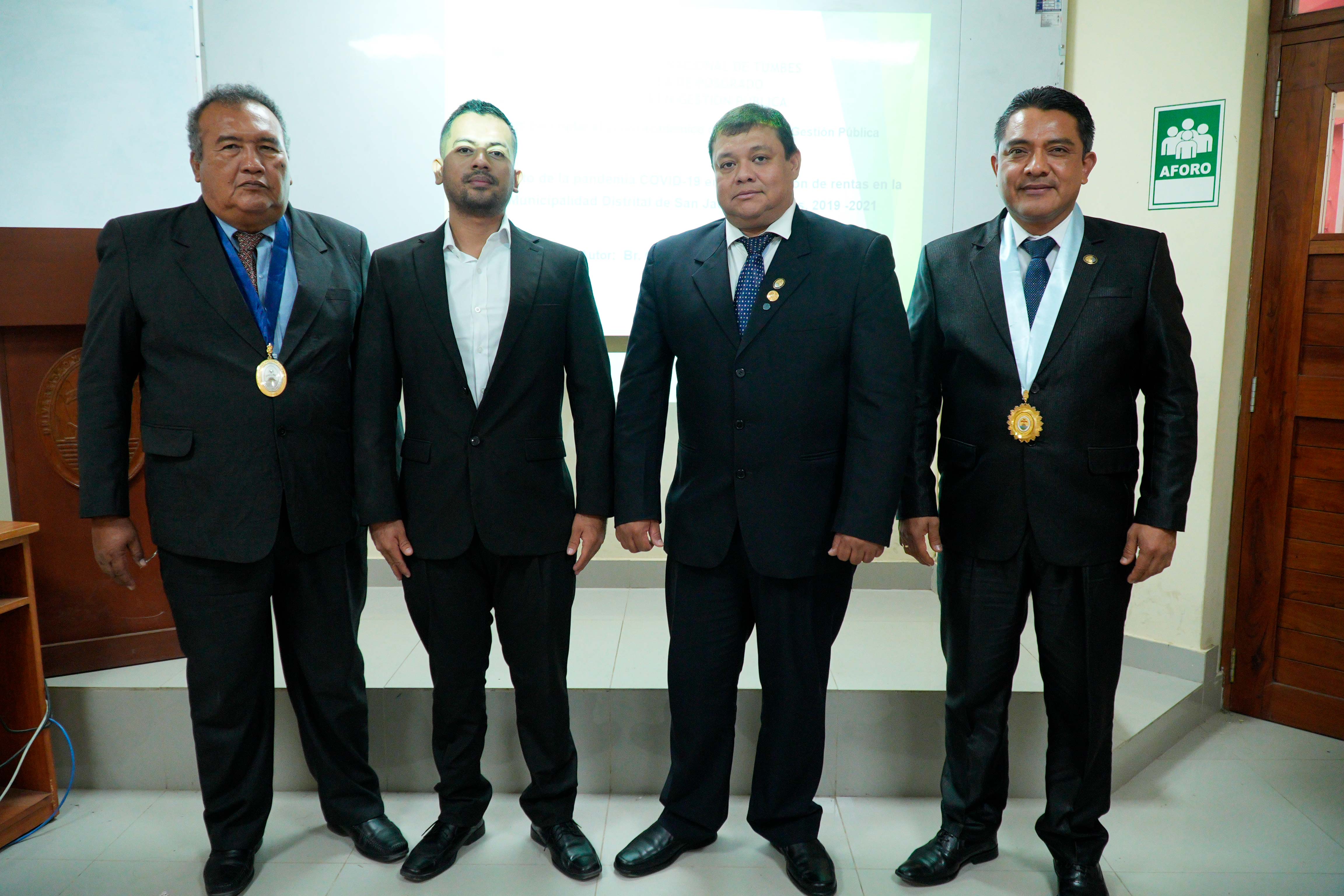 Sustentación de tesis de maestría